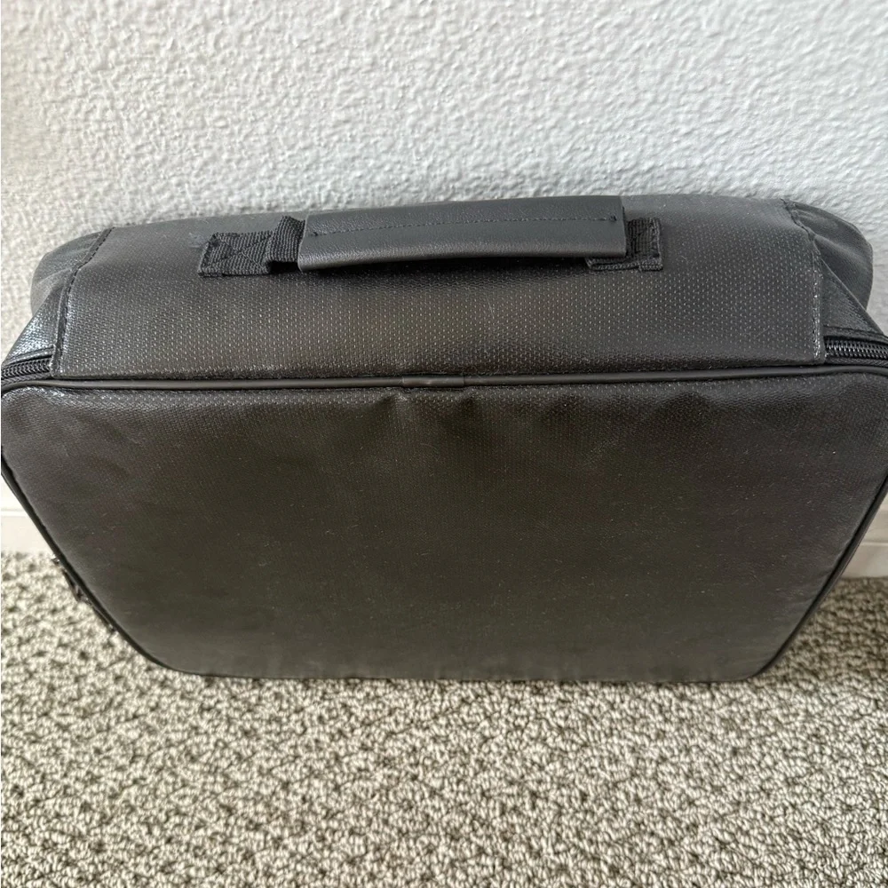 Engpow Black Men's Bag Briefcase/laptop bag/organizer with lock